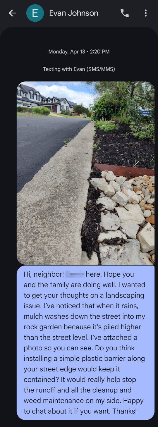 Message image